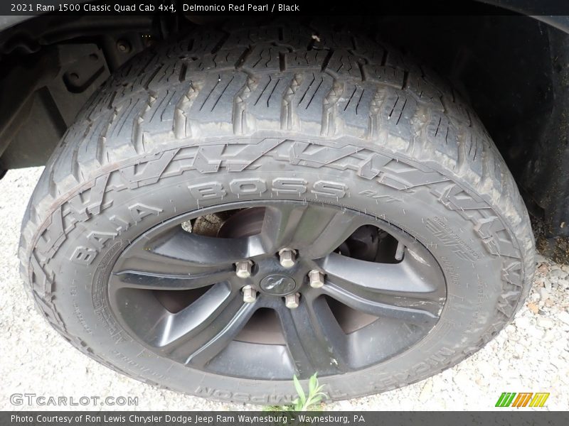 Delmonico Red Pearl / Black 2021 Ram 1500 Classic Quad Cab 4x4