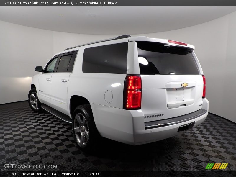 Summit White / Jet Black 2018 Chevrolet Suburban Premier 4WD