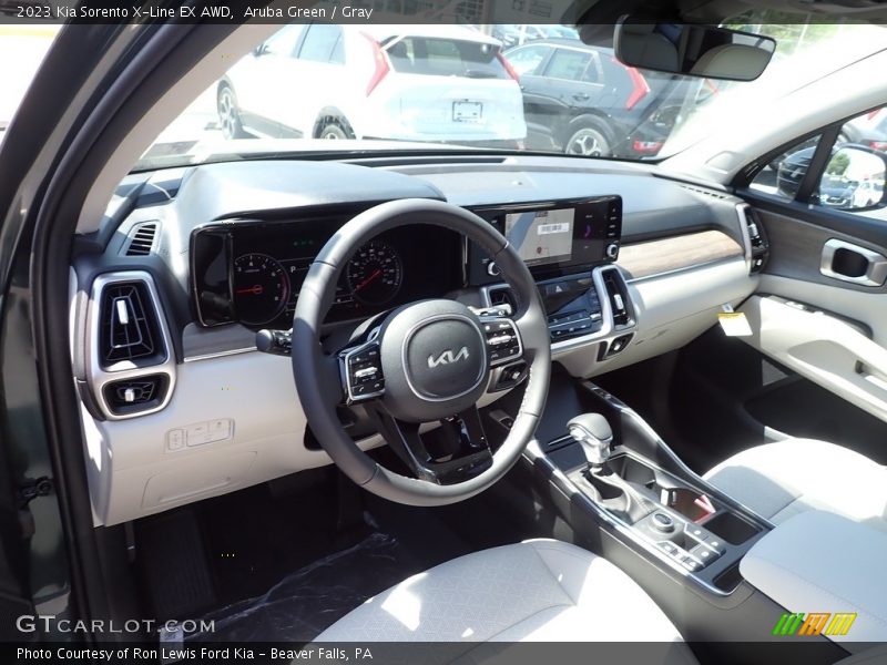  2023 Sorento X-Line EX AWD Gray Interior