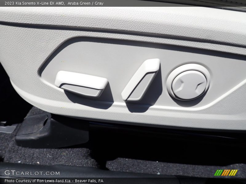 Aruba Green / Gray 2023 Kia Sorento X-Line EX AWD