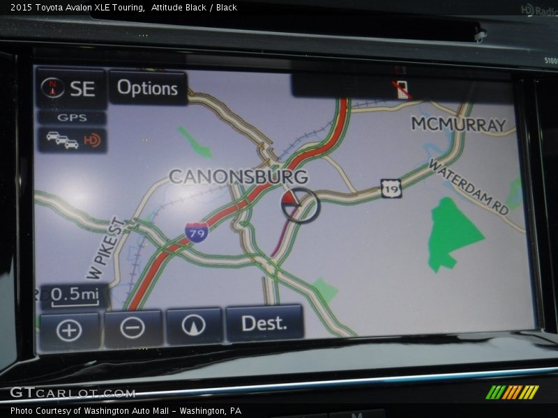 Attitude Black / Black 2015 Toyota Avalon XLE Touring