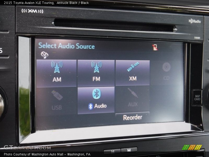 Attitude Black / Black 2015 Toyota Avalon XLE Touring