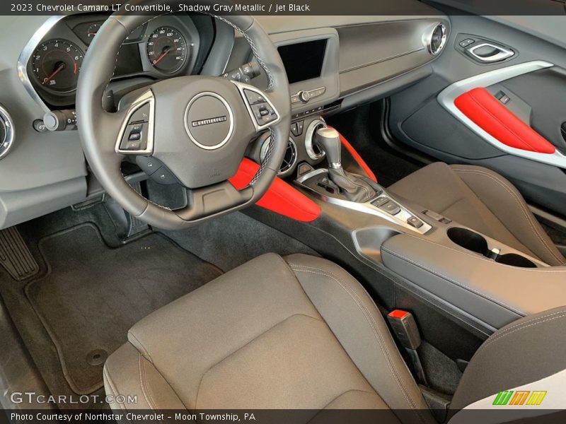  2023 Camaro LT Convertible Jet Black Interior