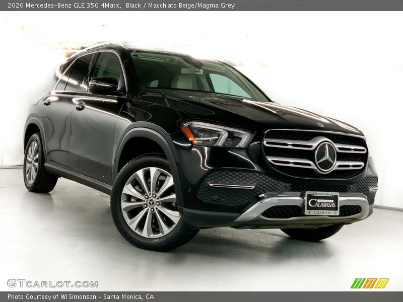 Black / Macchiato Beige/Magma Grey 2020 Mercedes-Benz GLE 350 4Matic