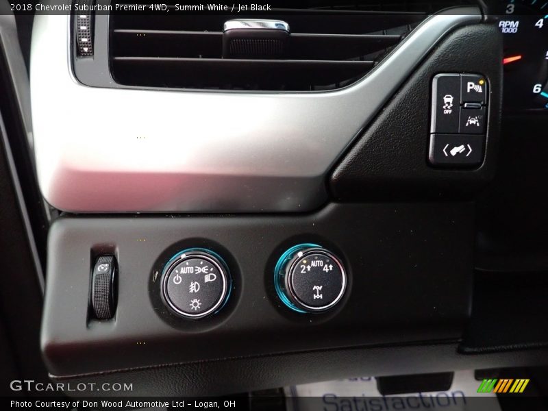 Summit White / Jet Black 2018 Chevrolet Suburban Premier 4WD