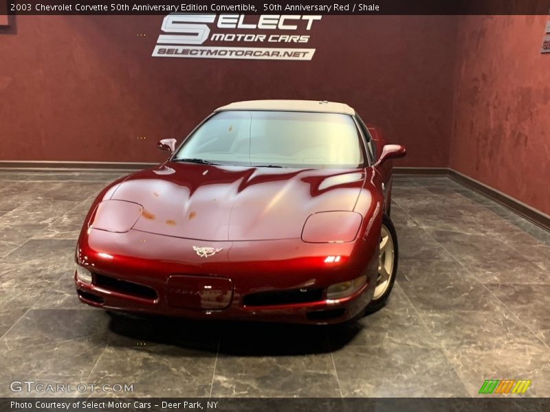 50th Anniversary Red / Shale 2003 Chevrolet Corvette 50th Anniversary Edition Convertible