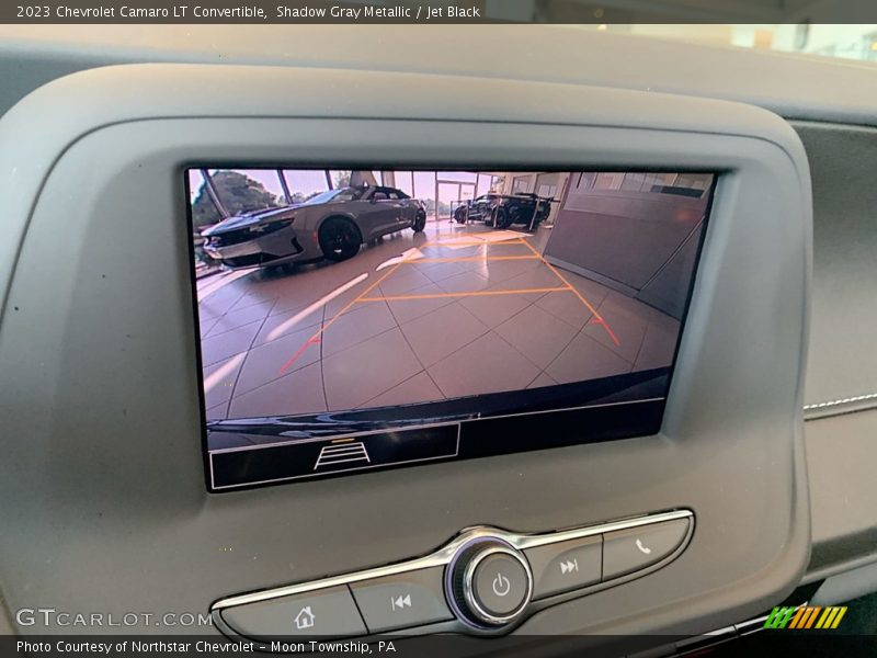 Shadow Gray Metallic / Jet Black 2023 Chevrolet Camaro LT Convertible