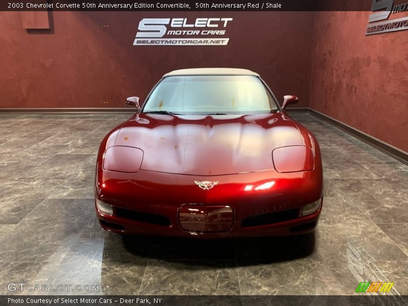 50th Anniversary Red / Shale 2003 Chevrolet Corvette 50th Anniversary Edition Convertible