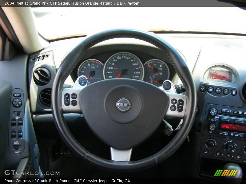 Fusion Orange Metallic / Dark Pewter 2004 Pontiac Grand Prix GTP Sedan