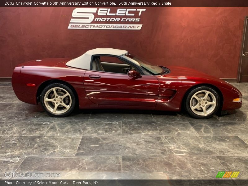 50th Anniversary Red / Shale 2003 Chevrolet Corvette 50th Anniversary Edition Convertible