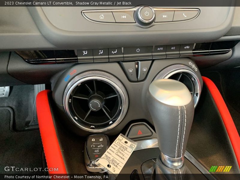 Shadow Gray Metallic / Jet Black 2023 Chevrolet Camaro LT Convertible