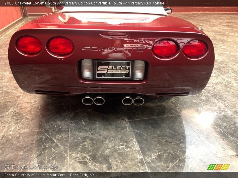 50th Anniversary Red / Shale 2003 Chevrolet Corvette 50th Anniversary Edition Convertible