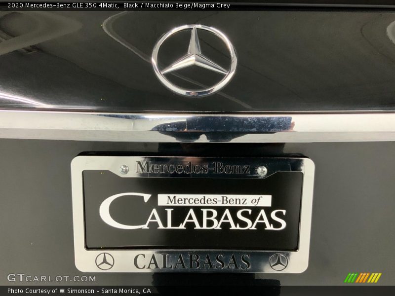 Black / Macchiato Beige/Magma Grey 2020 Mercedes-Benz GLE 350 4Matic