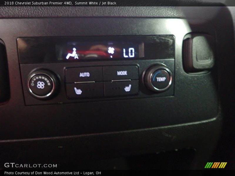 Summit White / Jet Black 2018 Chevrolet Suburban Premier 4WD