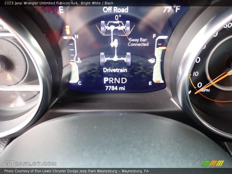 Bright White / Black 2023 Jeep Wrangler Unlimited Rubicon 4x4