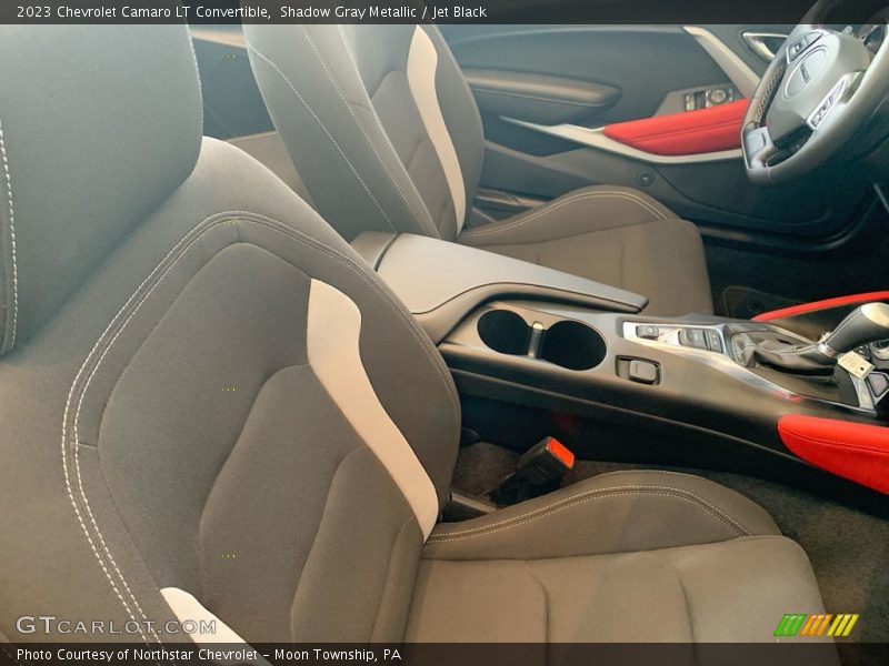 Shadow Gray Metallic / Jet Black 2023 Chevrolet Camaro LT Convertible