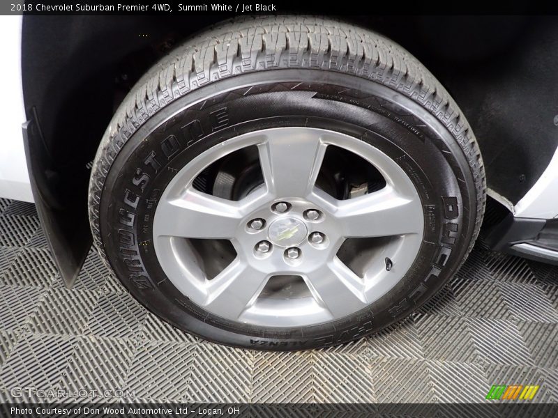 Summit White / Jet Black 2018 Chevrolet Suburban Premier 4WD