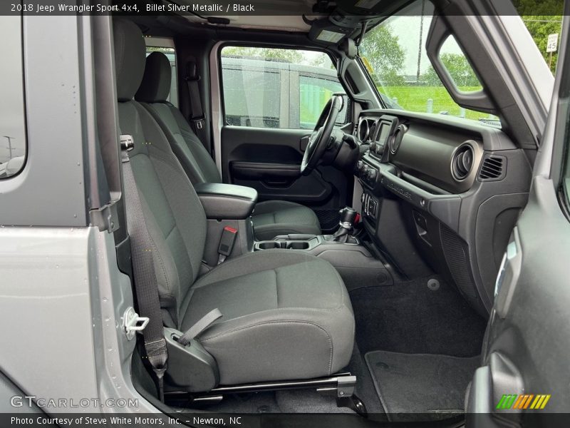 Front Seat of 2018 Wrangler Sport 4x4