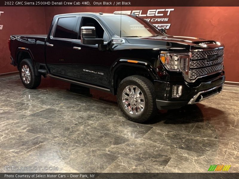 Onyx Black / Jet Black 2022 GMC Sierra 2500HD Denali Crew Cab 4WD