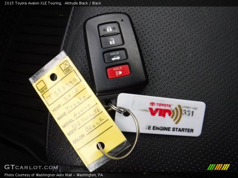 Attitude Black / Black 2015 Toyota Avalon XLE Touring