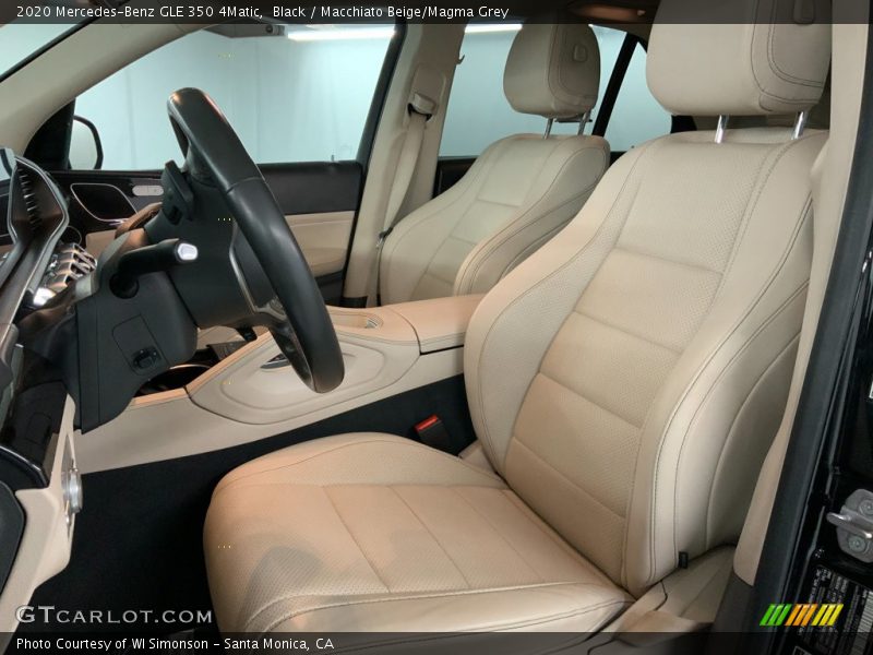 Front Seat of 2020 GLE 350 4Matic