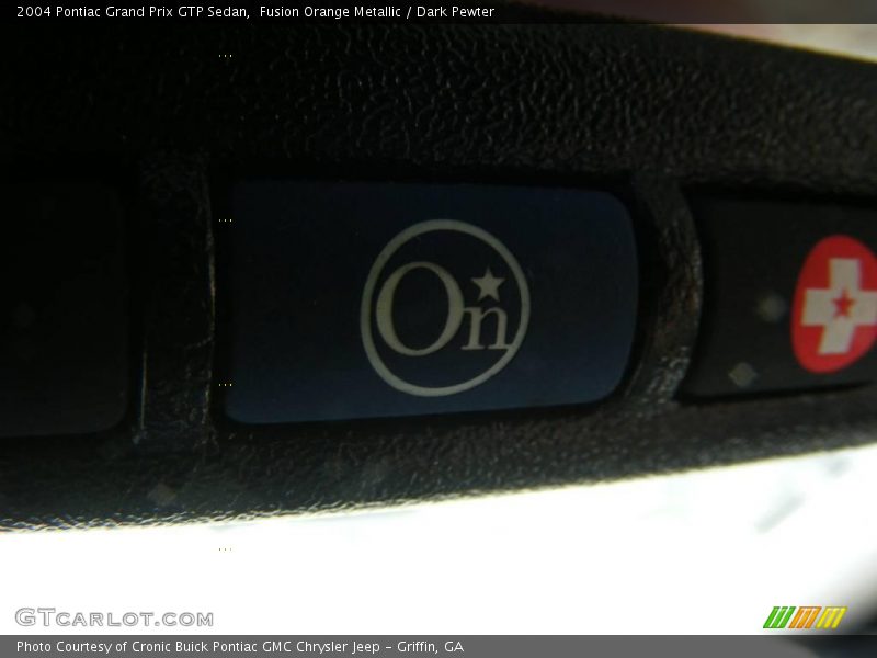 Fusion Orange Metallic / Dark Pewter 2004 Pontiac Grand Prix GTP Sedan