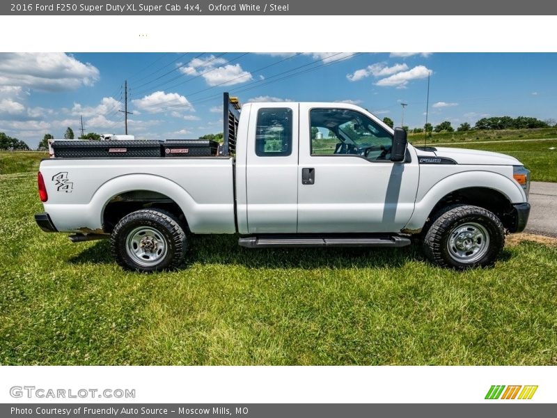 Oxford White / Steel 2016 Ford F250 Super Duty XL Super Cab 4x4