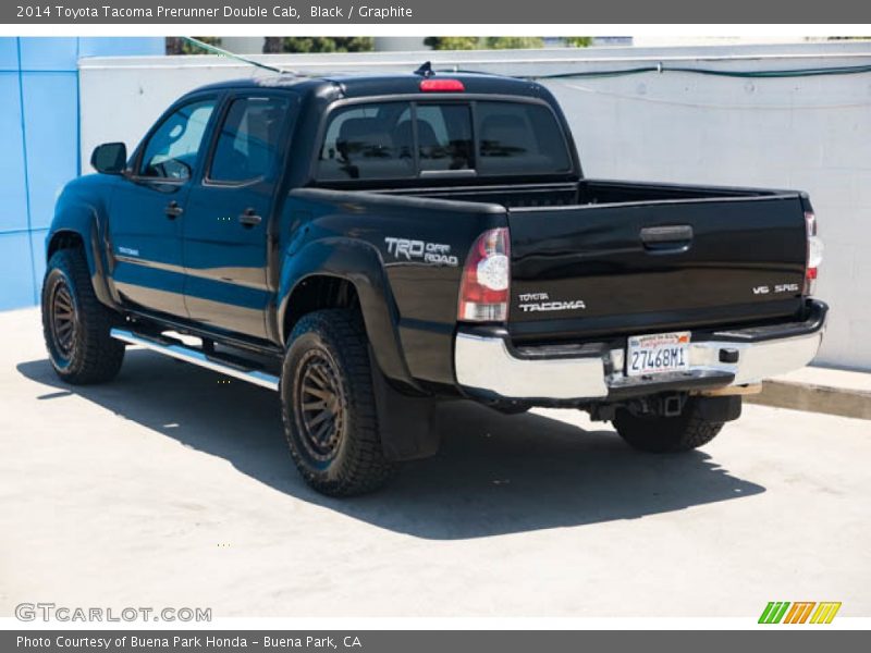 Black / Graphite 2014 Toyota Tacoma Prerunner Double Cab