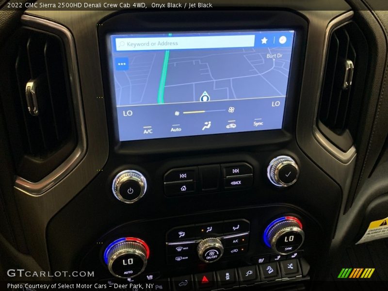 Onyx Black / Jet Black 2022 GMC Sierra 2500HD Denali Crew Cab 4WD