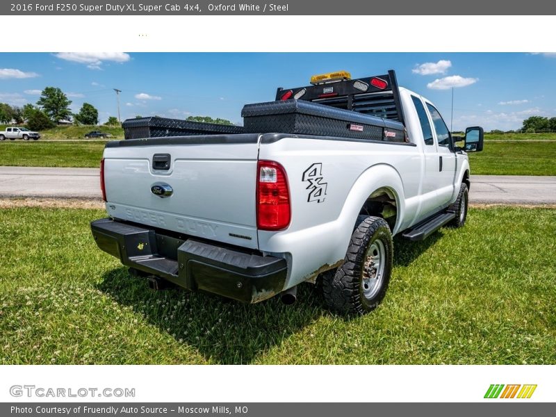 Oxford White / Steel 2016 Ford F250 Super Duty XL Super Cab 4x4