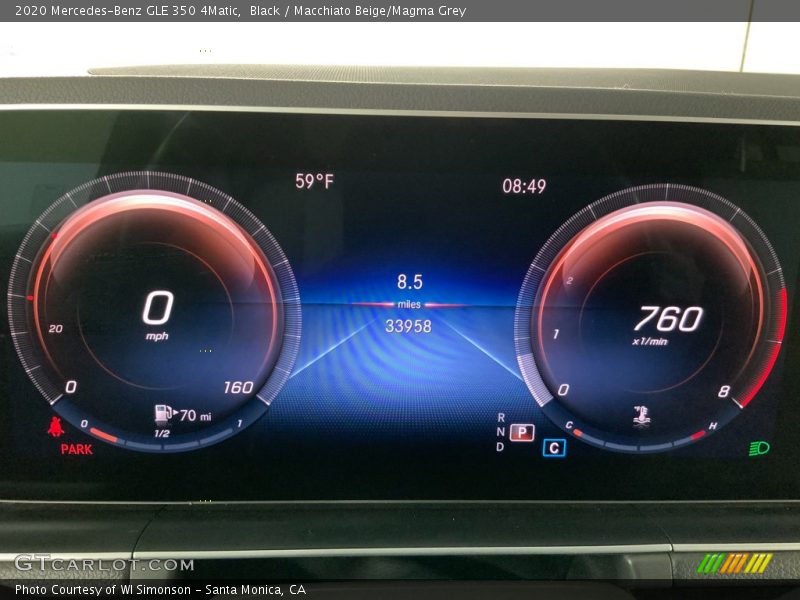Black / Macchiato Beige/Magma Grey 2020 Mercedes-Benz GLE 350 4Matic