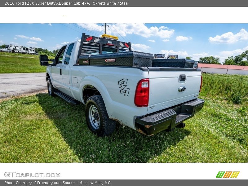 Oxford White / Steel 2016 Ford F250 Super Duty XL Super Cab 4x4