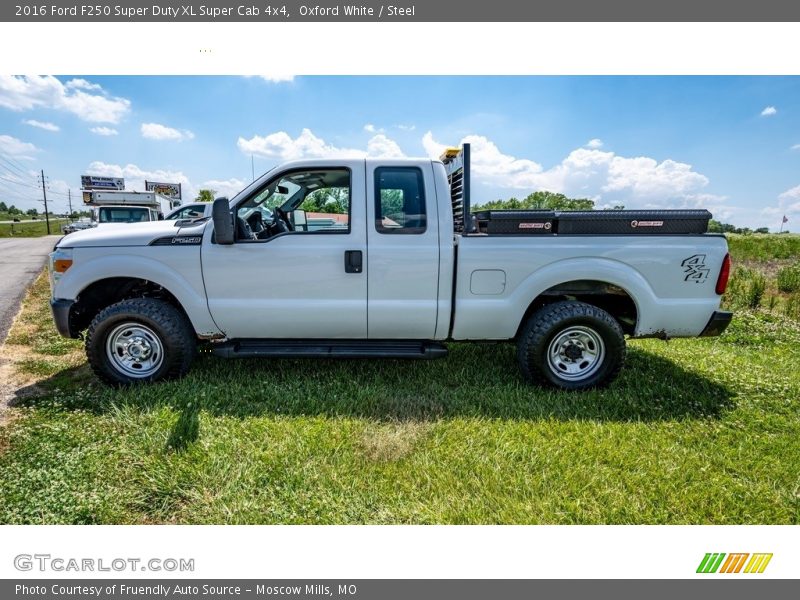 Oxford White / Steel 2016 Ford F250 Super Duty XL Super Cab 4x4