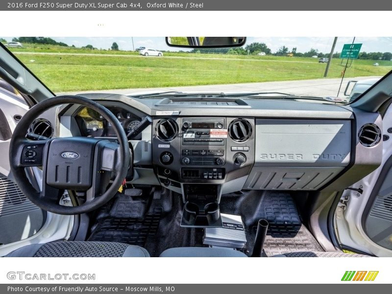 Oxford White / Steel 2016 Ford F250 Super Duty XL Super Cab 4x4