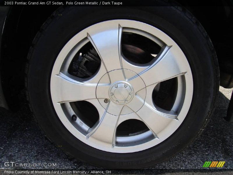 Polo Green Metallic / Dark Taupe 2003 Pontiac Grand Am GT Sedan
