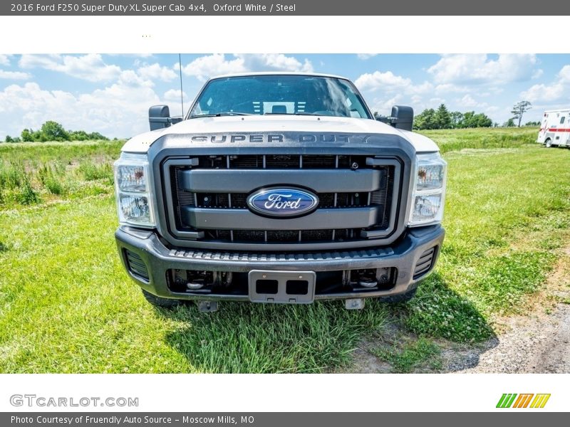 Oxford White / Steel 2016 Ford F250 Super Duty XL Super Cab 4x4