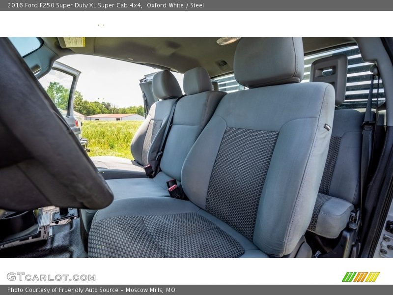 Oxford White / Steel 2016 Ford F250 Super Duty XL Super Cab 4x4