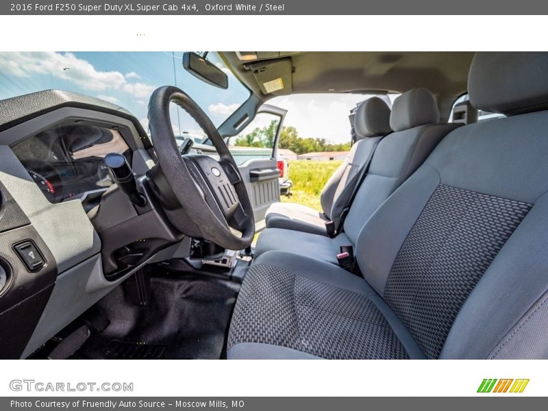 Oxford White / Steel 2016 Ford F250 Super Duty XL Super Cab 4x4