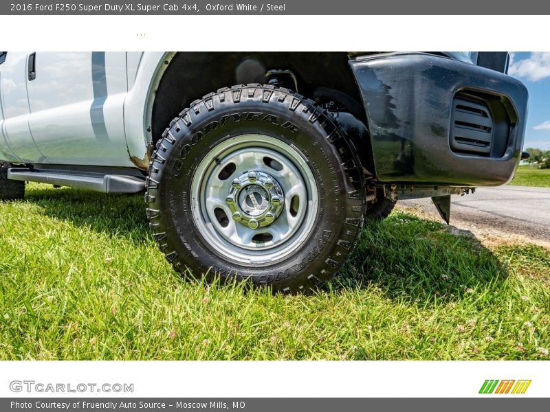 Oxford White / Steel 2016 Ford F250 Super Duty XL Super Cab 4x4
