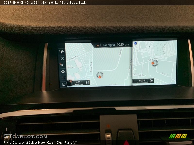 Alpine White / Sand Beige/Black 2017 BMW X3 xDrive28i