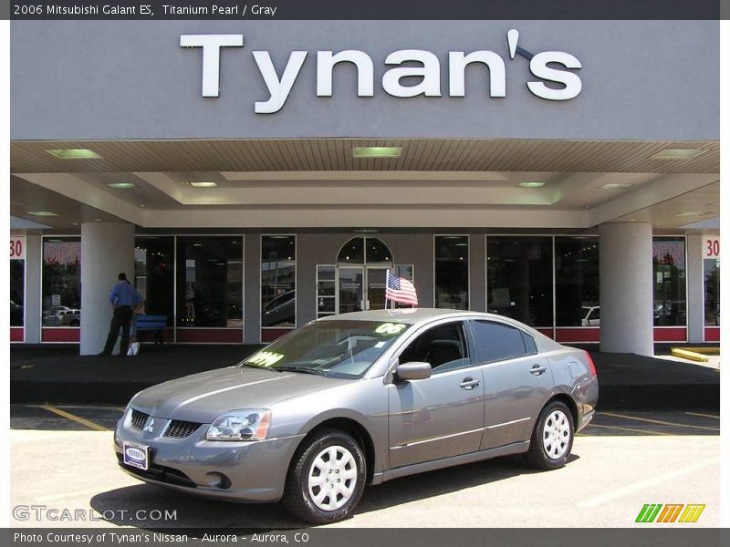 Titanium Pearl / Gray 2006 Mitsubishi Galant ES
