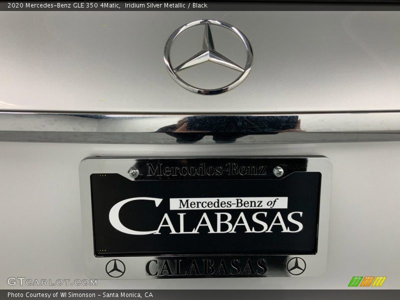 Iridium Silver Metallic / Black 2020 Mercedes-Benz GLE 350 4Matic