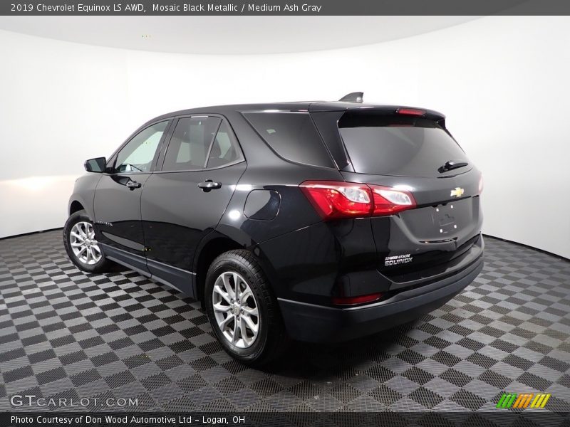 Mosaic Black Metallic / Medium Ash Gray 2019 Chevrolet Equinox LS AWD