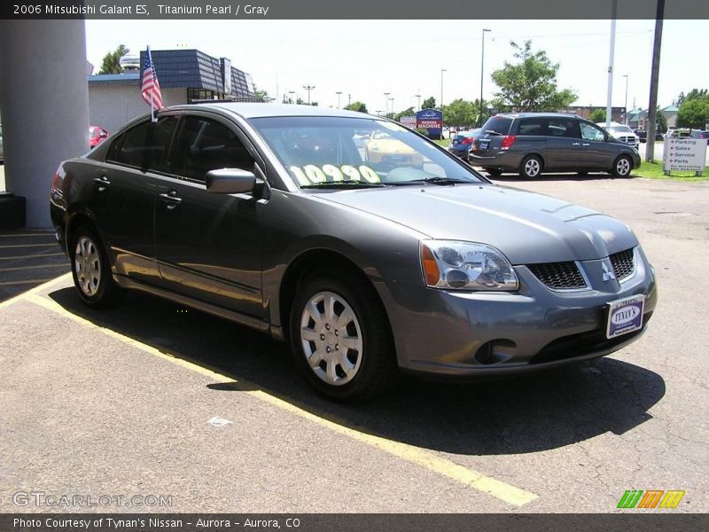 Titanium Pearl / Gray 2006 Mitsubishi Galant ES