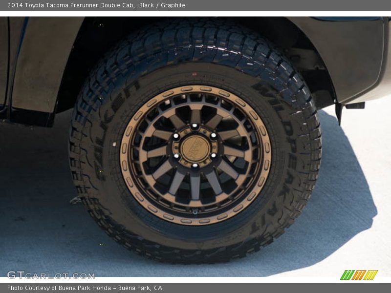 Black / Graphite 2014 Toyota Tacoma Prerunner Double Cab