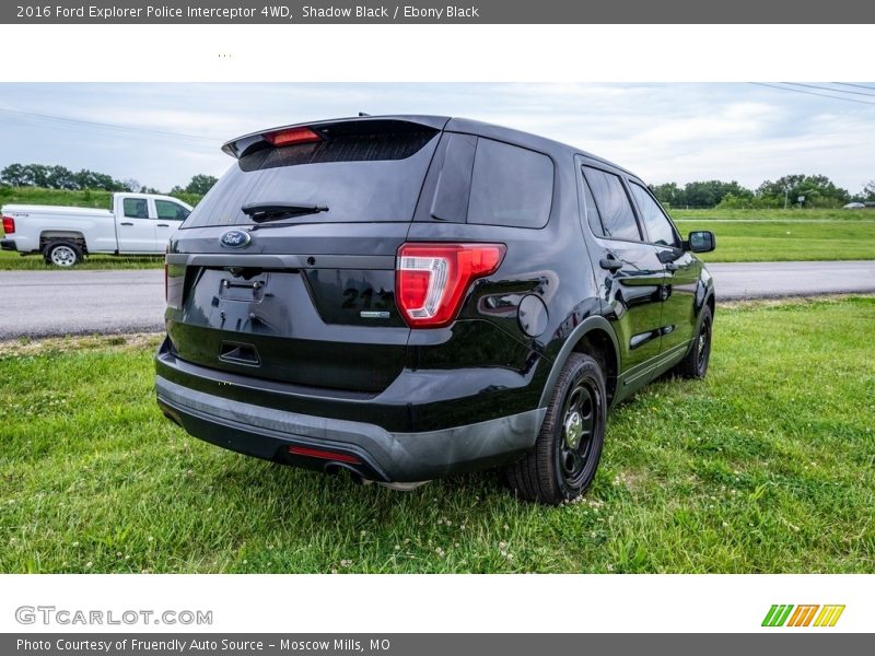 Shadow Black / Ebony Black 2016 Ford Explorer Police Interceptor 4WD