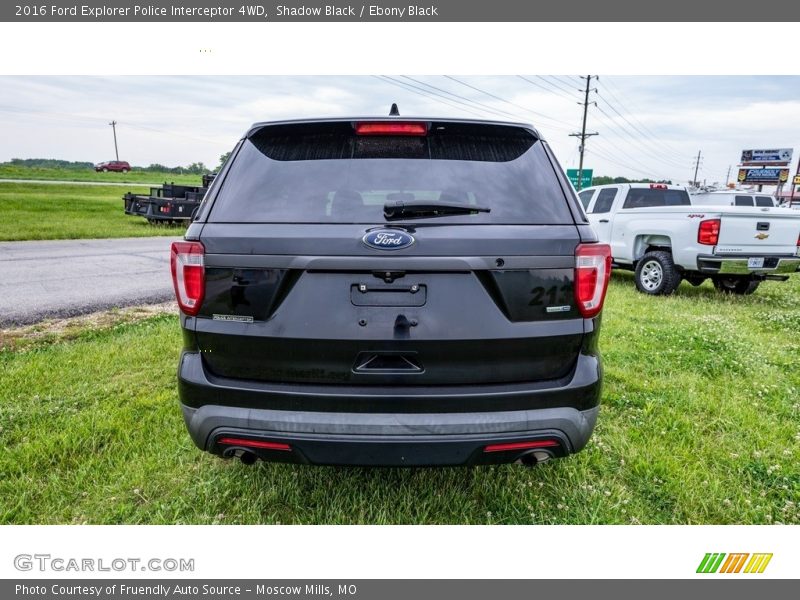 Shadow Black / Ebony Black 2016 Ford Explorer Police Interceptor 4WD