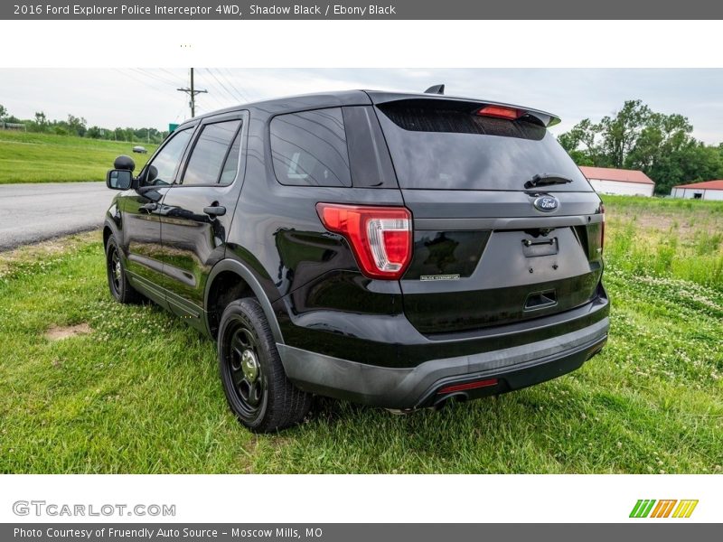 Shadow Black / Ebony Black 2016 Ford Explorer Police Interceptor 4WD