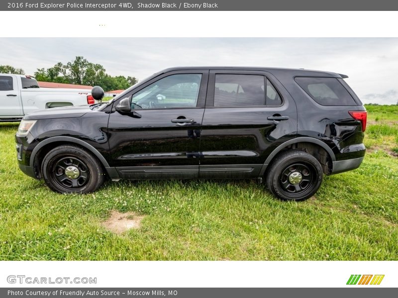 Shadow Black / Ebony Black 2016 Ford Explorer Police Interceptor 4WD