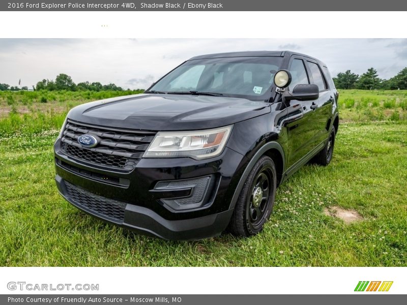 Shadow Black / Ebony Black 2016 Ford Explorer Police Interceptor 4WD